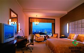 防火貼面板酒店家具案例圖