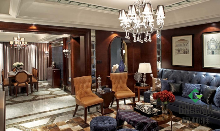 英倫風格裝修防火板案例圖 英倫風格裝修防火板案例圖