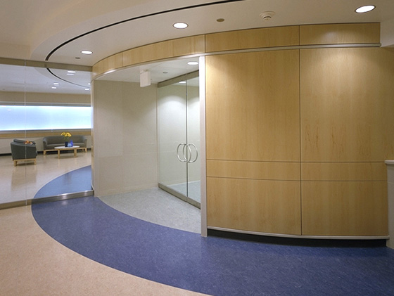 格林雅防火板裝修的醫院室內掛墻 格林雅防火板裝修的醫院室內掛墻