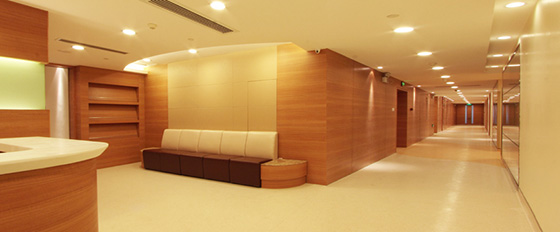 格林雅防火板裝修的廈門大學附屬中山醫院廊道 格林雅防火板裝修的廈門大學附屬中山醫院廊道