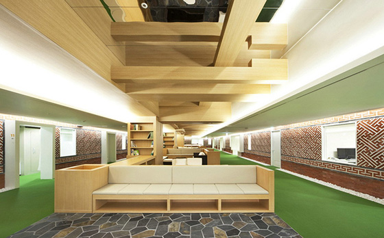 使用格林雅防火板裝修的上海國際醫學中心醫院休閑中心 使用格林雅防火板裝修的上海國際醫學中心醫院休閑中心