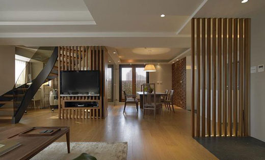 防火板飾面裝修的玄關 防火板飾面裝修的玄關