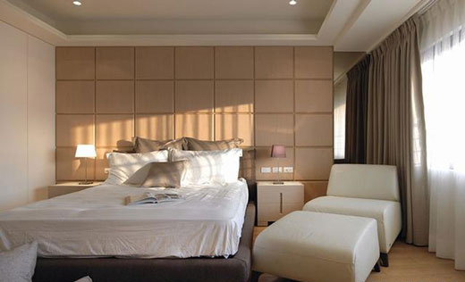 防火板飾面裝修的臥室 防火板飾面裝修的臥室