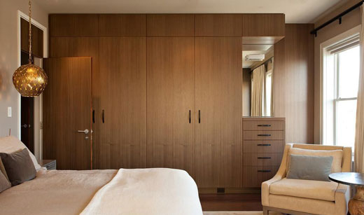 防火板飾面裝修的臥室 防火板飾面裝修的臥室