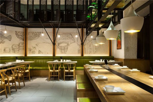 貼面板餐館裝修 貼面板餐館裝修